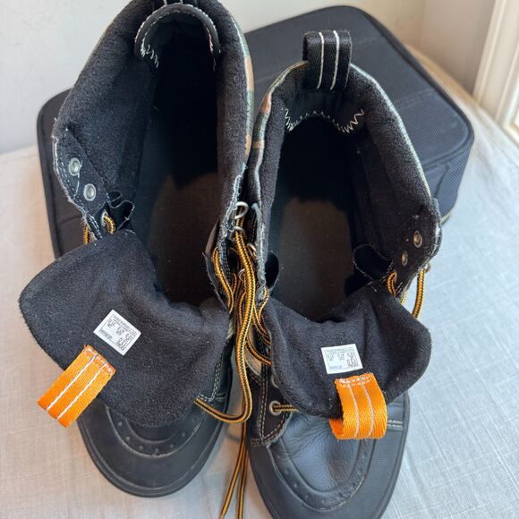 Sperry Saltwater Rain Boots Women’s Size 9 Black Quilted Duck Boot - Picture 9 of 11